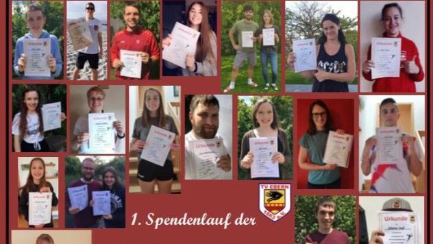 Die Teilnehmer der Laufveranstaltung auf einen Blick Fotos: privat
