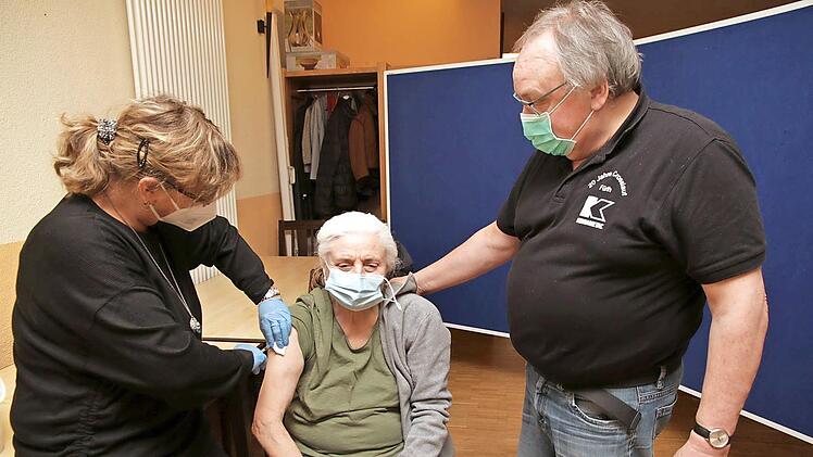 Impfarzt Christian Weghorn begleitete über 200 Impfungen an einem Tag.