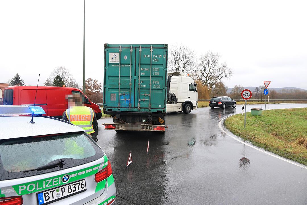 Bierlaster verunglückt zwei Mal