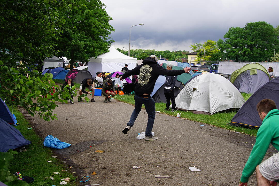 Drei Tage Zeltplatz bei Rock im Park