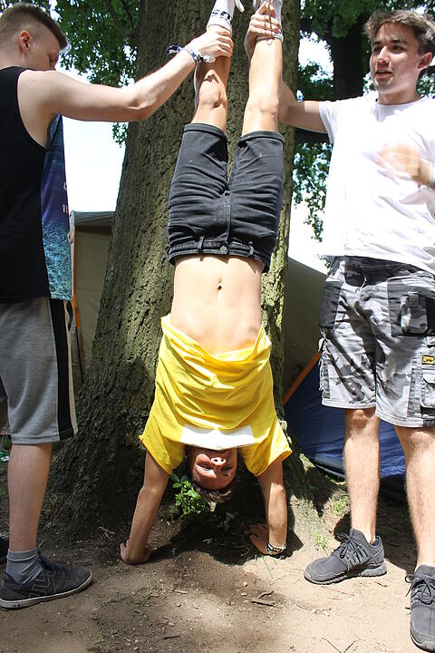 Rock im Park - das sind auch schrille Outfits!