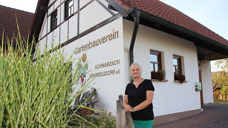 Anja van Avondt ist neue Vorsitzende des Obst- und Gartenbauvereins Schwarzach-Schmeilsdorf. Foto: Jürgen Gärtner