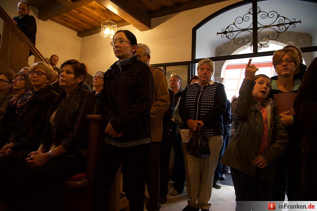 Nach einjähriger Kirchensanierung: Hannberg feiert die Wiedereröffnung der Wehrkirche der Pfarrei Geburt Mariens Hannberg