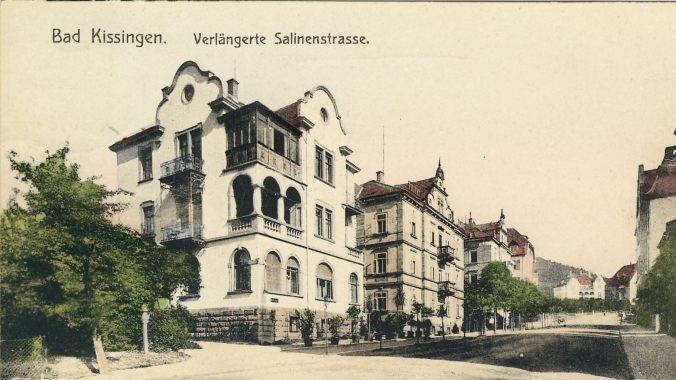 Postkarten von den Villen Quelle: Sammlung Bötsch, Stadtarchiv Bad Kissingen