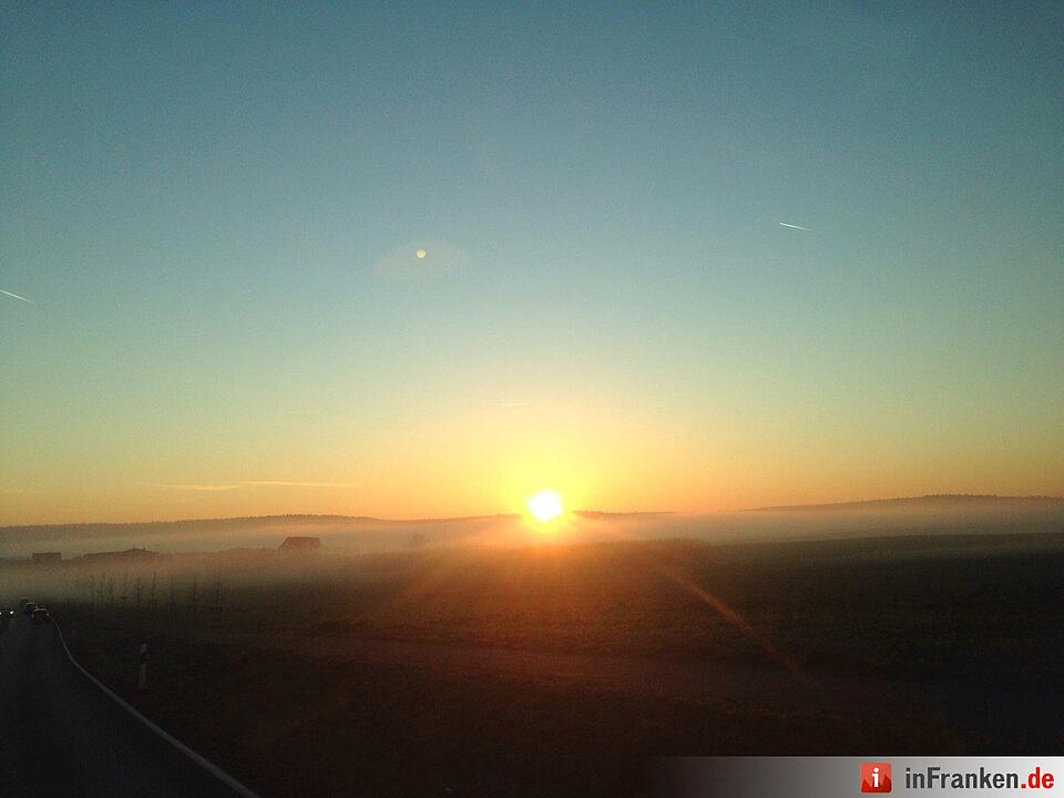 Nebel über Franken