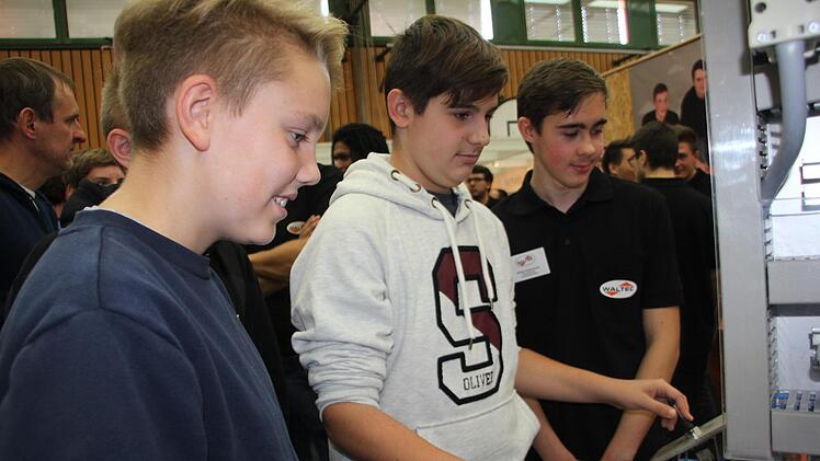 Impressionen von der Ausbildungsmesse in Kronach. Foto: Veronika Schadeck