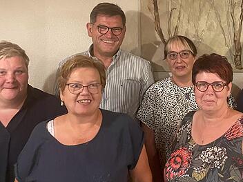 Der neue Vorstand der Lebenshilfe Hammelburg (von links):  Sabine Köhler, Birgit Eberle, Stefan Seufert, Heike Breitenbach, Susanne Nöth.
