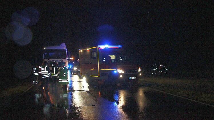 Eine Vielzahl an Rettungskräften war an der Unfallstelle.  Foto: Friedwald Schedel