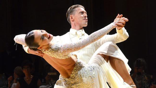 Renata und Valentin Lusin waren vielen Gästen durch die RTL-Sendung "Let's dance" bekannt.  Foto: Volker Hey