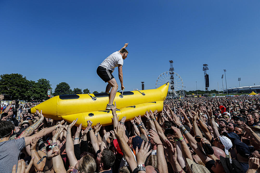 So rocken Feine Sahne Fischfilet auf Rock im Park 2019
