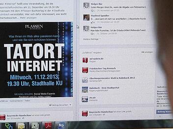 Sorglos und sicher surfen im World Wide Web: Darum dreht sich alles bei der Veranstaltung "Tatort Internet" am Mittwoch, 11. Dezember, 19.30 Uhr in der Kulmbacher Stadthalle. Der Eintritt ist frei. Foto: J. Nützel