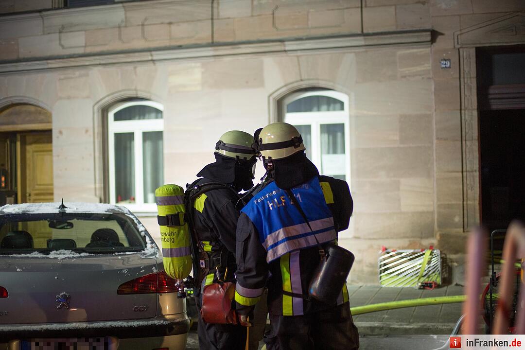Frau stirbt bei Wohnungsbrand in Nürnberg