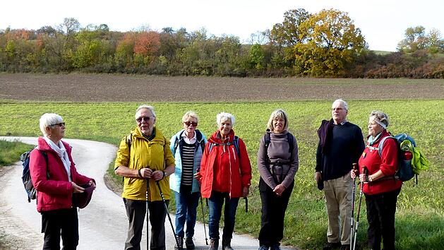 Die Seniorenwanderung des Rh&ouml;nklub-Zweigvereins Bad Kissingen rund um Stadtlauringen bot nicht nur sch&ouml;ne Aussichten im Oktober, sondern auch einen ungew&ouml;hnlichen Zwischenfall.Hans-J&uuml;rgen Neumann