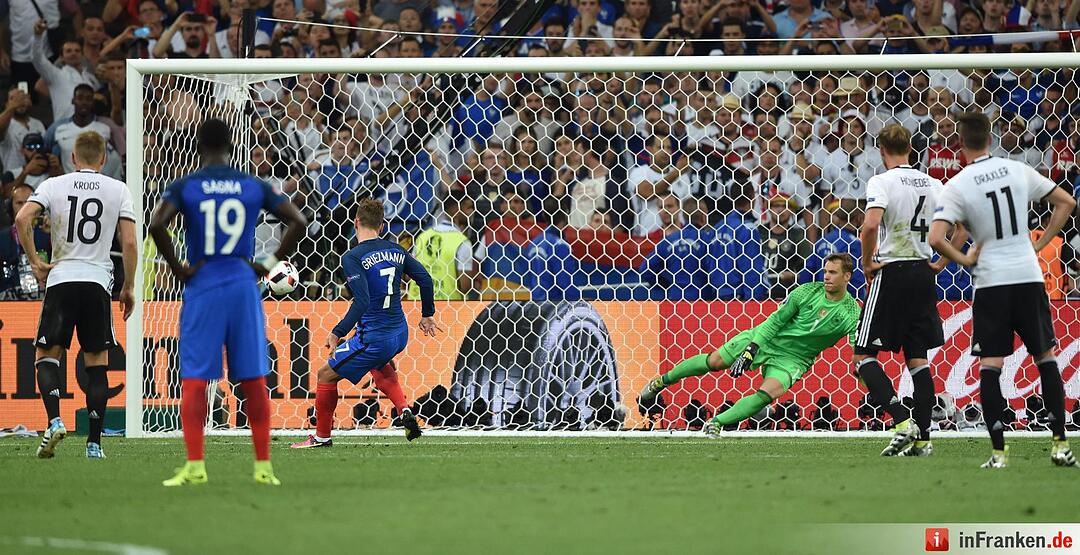 e bittere Niederlage der Deutschen