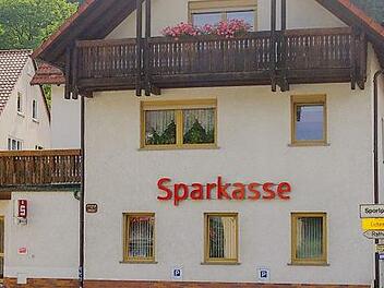 Auch an der Schließung der Sparkassen-Filiale in Steinberg gibt es nichts zu rütteln. Foto: Archiv/Schülein