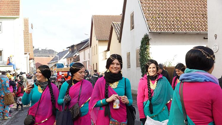 Gaudiwurm in DiebachFoto: Arkadius Guzy