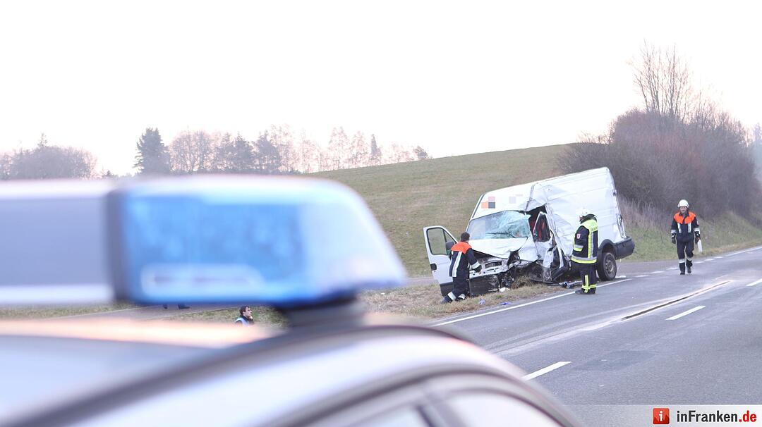 Schwerer Verkehrsunfall bei Gunzenhausen
