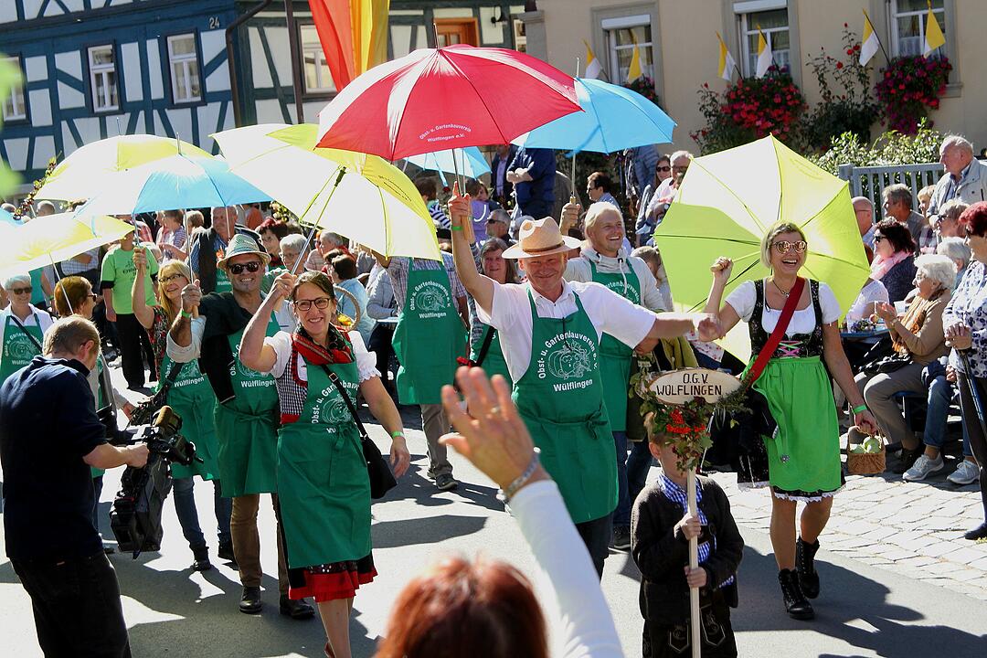 Erntedankumzug in Neubrunn