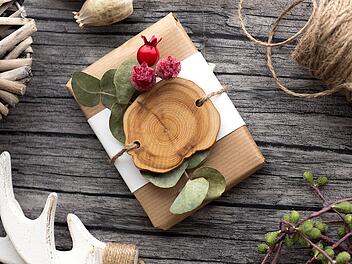 Ideen zur Inspiration für ein selbstgemachtes Weihnachtsgeschenk für Oma und Opa.