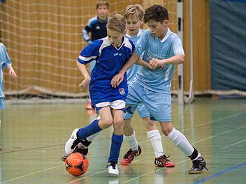 Die D-Junioren haben bei den Hallenturnieren im Kreis Kronach am vergangenen Samstag den Anfang gemacht. Am kommenden Wochenende sind die A- und B-Junioren an der Reihe. Foto: Heinrich Weiß