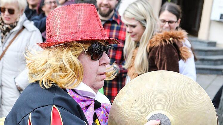 Faschingsumzug in der Bamberger Gartenstadt Foto: Barbara Herbst