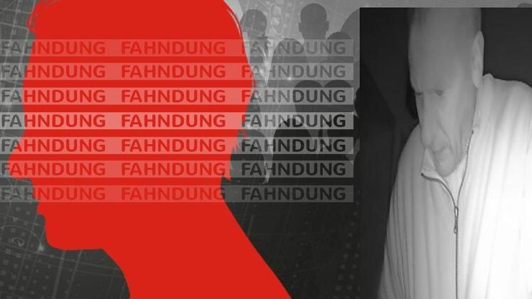 Die Polizei fahndet nach einem Mann, der in Obernburg in ein Einfamilienhaus eingebrochen sein soll. Das Bild wurde von einer Überwachungskamera aufgenommen. Foto: Polizei
