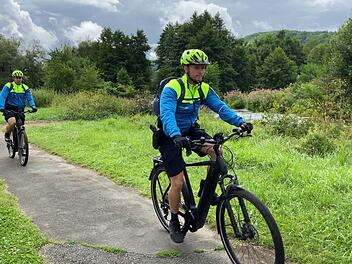 Ranger und Polizei gemeinsam auf Kontrollgang