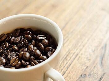 Frische Kaffeebohnen machen den Unterschied beim Geschmack.