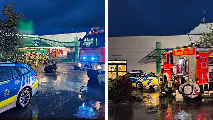 Hofer Supermarkt wegen Rauchentwicklung evakuiert - Polizei nennt Ursache