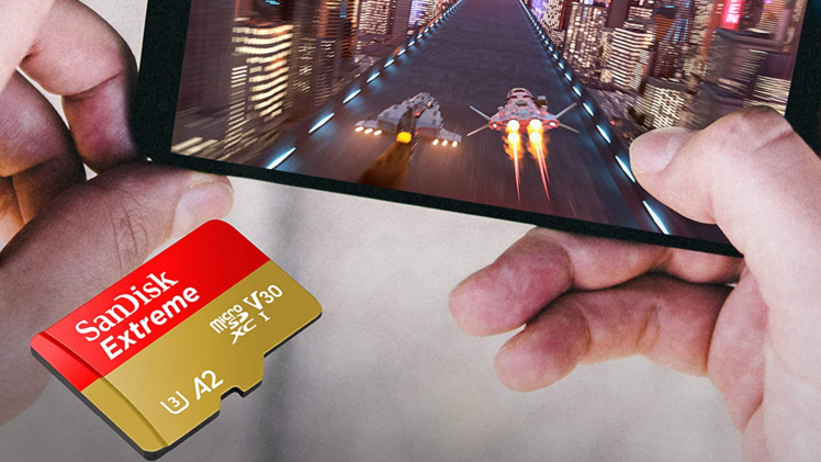 Die SanDisk Extreme microSDXC UHS-I Speicherkarte 512 GB + Adapter & Rescue Pro Deluxe gibt es beim Amazon Black Friday ganze 19% günstiger. Unter den Black Friday-Angeboten sind weitere leistungsstarke SanDisk-Produkte. Foto: Screenshot/Amazon.de.