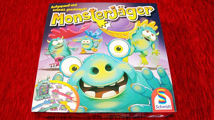 Das Kinderspiel „Monsterjäger“ im Test: Turbulente Jagd mit der Monster-Mischmaschine