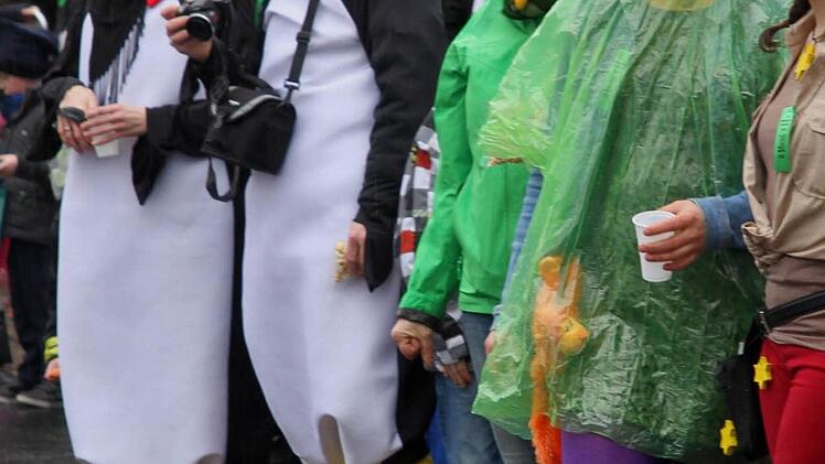 In guter Stimmung und Faschingslaune zeigten sich die Zuschauer. Foto: Günther Geiling