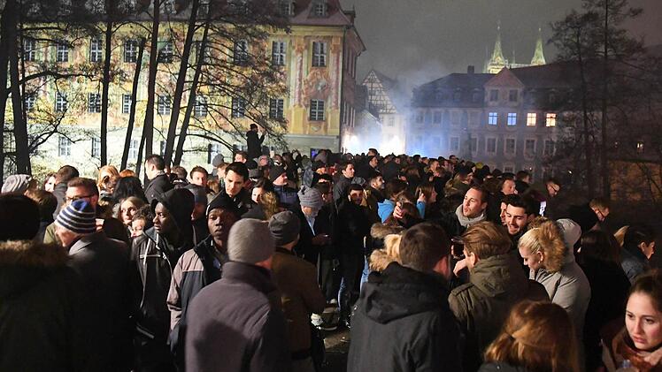 Silvester 2016 in Bamberg Foto: Ronald Rinklef