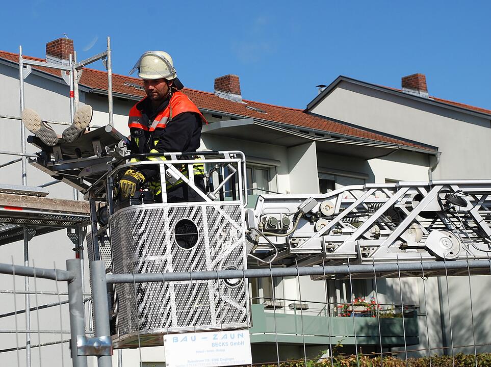 Großübung Feuerwehren