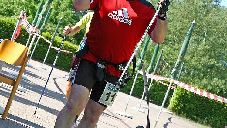 Günter Kaul hatte einen Begleiter dabei. Foto: Monika Limmer