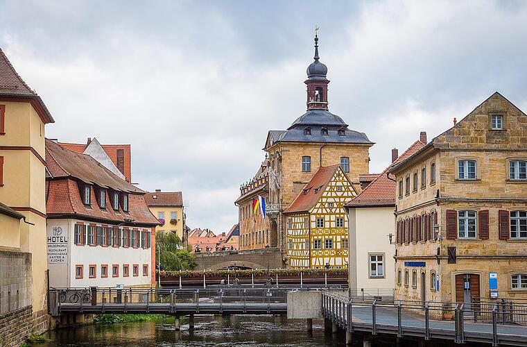 Bamberg: Bauarbeiten an Oberer Brücke und Obstmarkt starten Montag