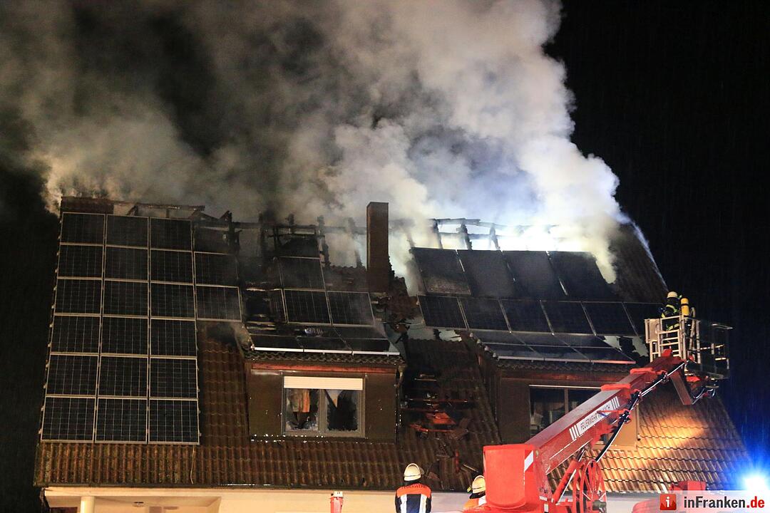 Blitzeinschlag in Gernach