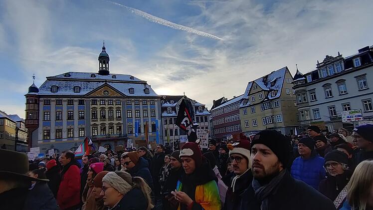 Zehntausende protestieren in Franken gegen Rechts - "Demokratie in Gefahr"
