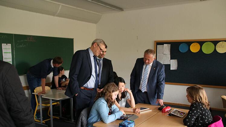 Auf Besuch in der Tabletklasse Thomas Malz