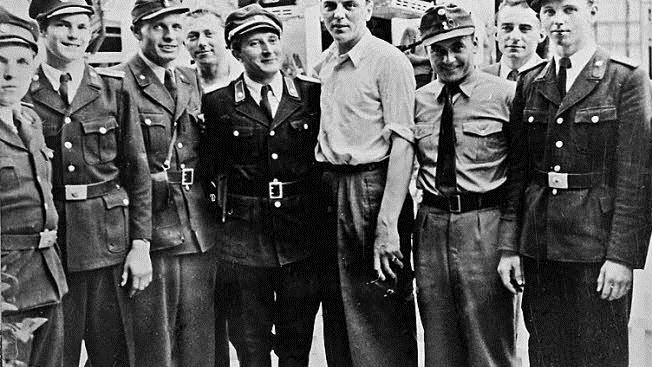 Auch bayerische Grenzpolizisten wirkten in "Himmel ohne Sterne" als Statisten mit.