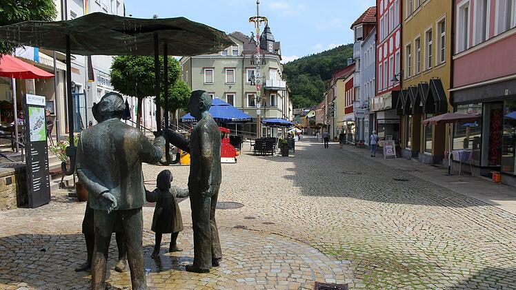 Die gesamte Innenstadt von Bad Brückenau soll 2021 und 2022 von dem neuen Projektfonds profitieren. Foto: Archiv/Julia Raab
