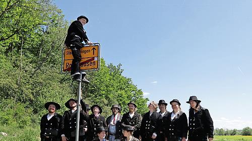Abschiedsfeier in Rothhausen.
