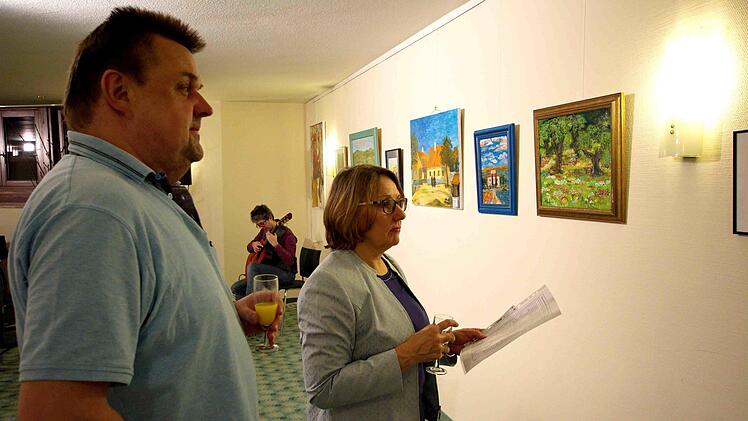 Eindrücke von der Vernissage   Foto: Richard Sänger