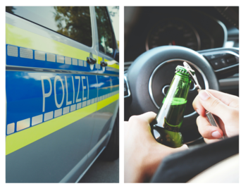 Betrunkener Fahrer kollidierte mit zwei Autos und flüchtete vom Tatort (Symbolbild)