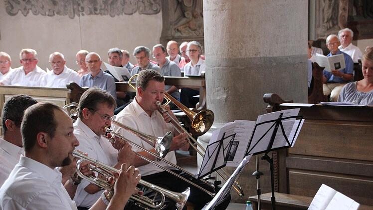 Regionaltreffen der Kirchenchöre in der Münnerstädter Stadtpfarrkirche. Foto: Heike Beudert