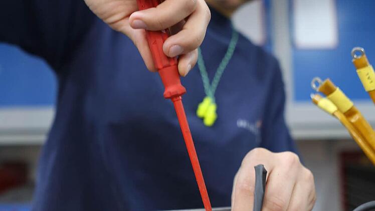 "Ich bin die einzige Frau in meiner Abteilung", sagt Christina Heim.