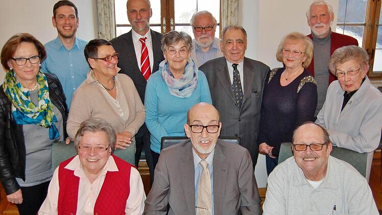 Der neue Seniorenbeirat der Stadt Bad Kissingen; es fehlt Olga Straub Foto: Dobschütz