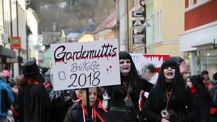 Faschingszug Bad Brückenau 2018 Foto: Ulrike Müller