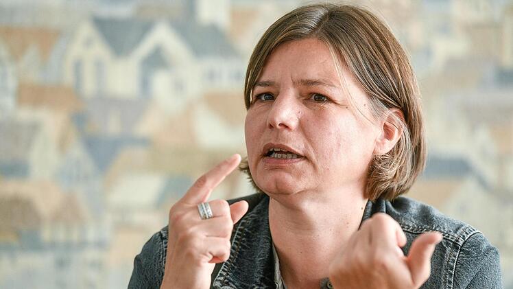 Manuela Rottmann ist seit 2017 die einzige Bundestagsabgeordnete der Grünen aus Unterfranken.  Foto: Thomas Obermeier
