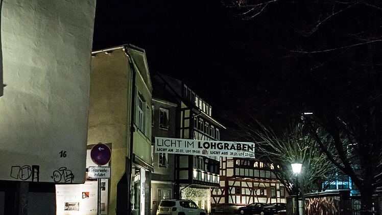 Impressionen: "Licht im Lohgraben" in Coburg - ein Unterschied wie Tag und NachtFoto: Jochen Berger